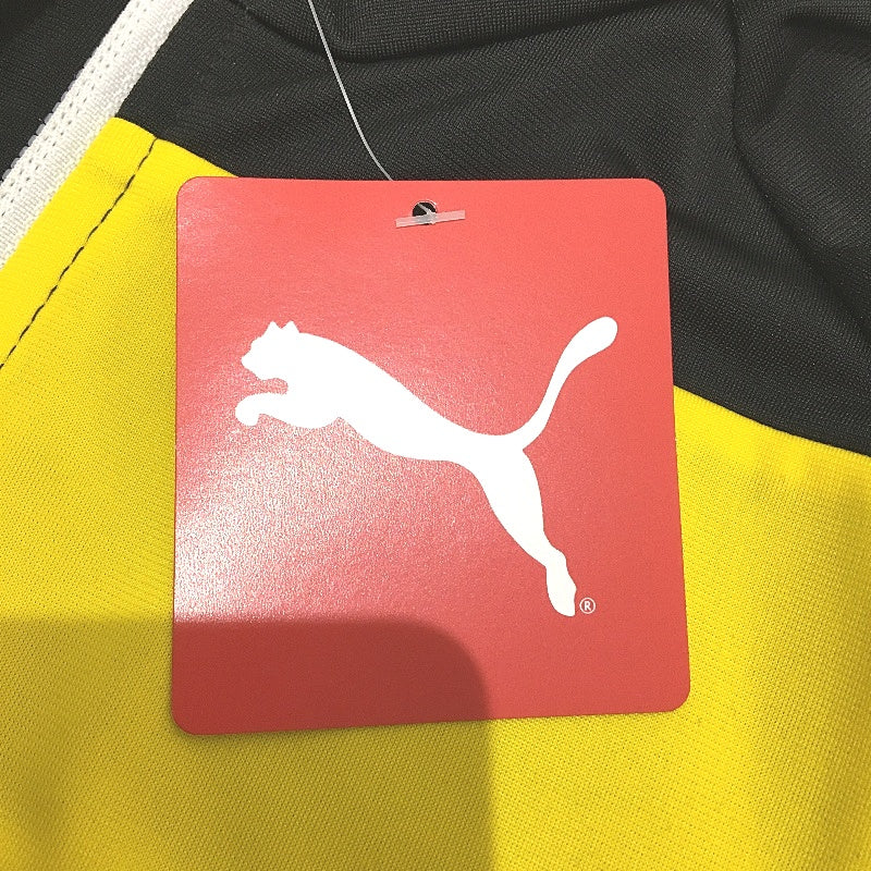 PUMA Spirit II Poly Training Zip Jacket Yellow Junior Boys Youth Size S 7-8Y NEW - Image 5
