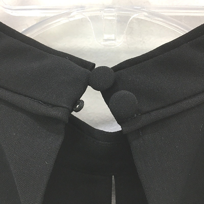 Ever New Black High Neck Plain Smooth Wide Leg Jumpsuit Ladies Size AU 8 NEW - Image 4