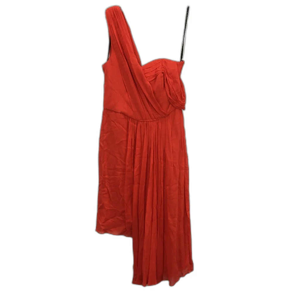 Forever New Red Asymmetrical Lightweight Formal Mini Dress Ladies Size AU 8 NEW