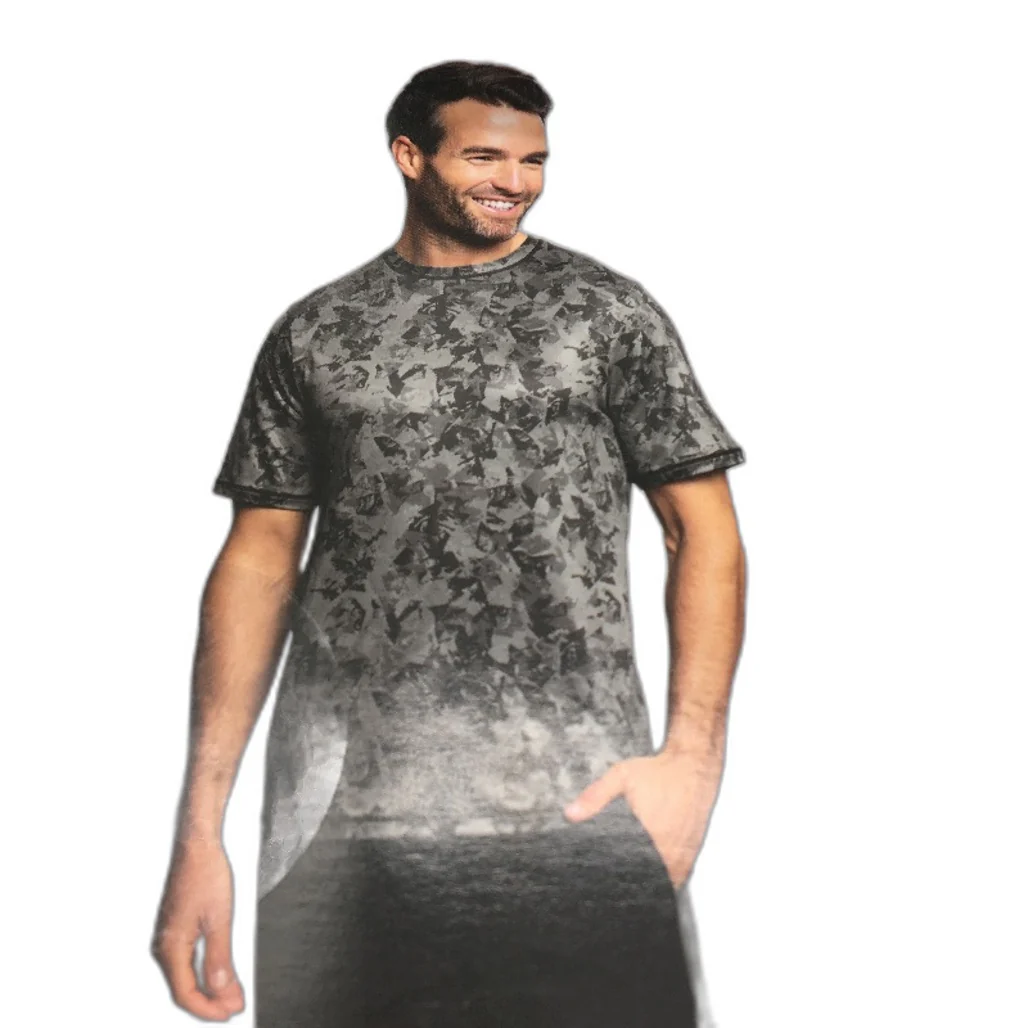 Crane Performance Grey Geo Pattern Short Sleeve Rash Vest Mens Sze XL NEW - Image 3