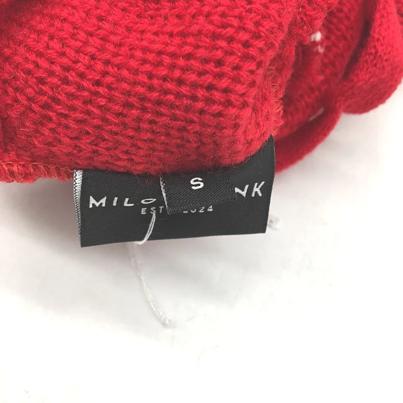 Milo & Mink Red, White & Blue Knit Striped Turtleneck Winter Dog Jumper Size 3XS - Image 6