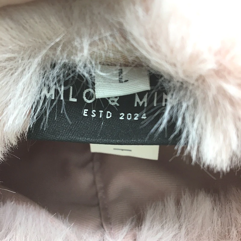 Milo & Mink Pink Chic Doggy Dress Up Coat Harness With Hat & Lead Size XS - Image 9