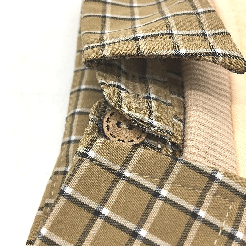 Milo & Mink Beige & Brown Collared Check Doggy Pullover Sweater Jumper Size XXS - Image 4