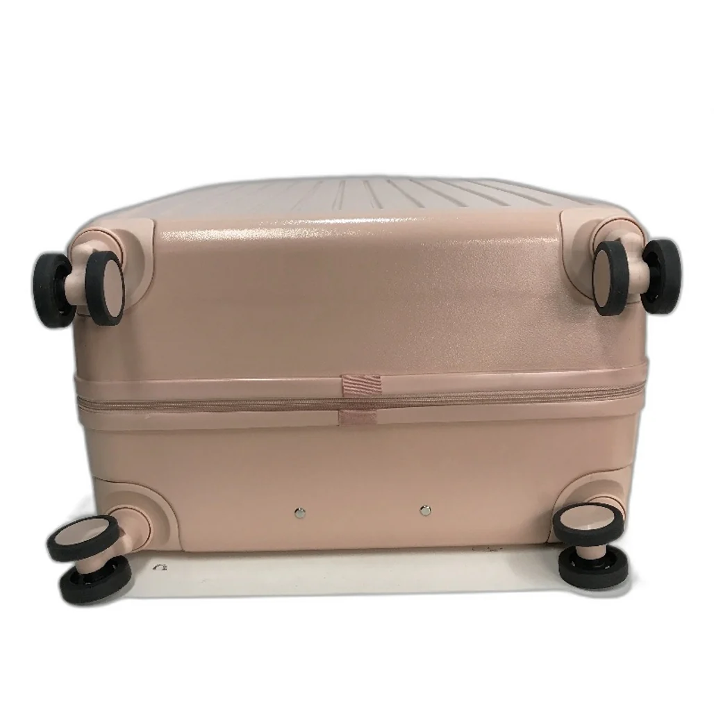 LIODUX 28 Inch Pink Hardshell Carry On Travel Luggage Suitcase With Lock - Image 6
