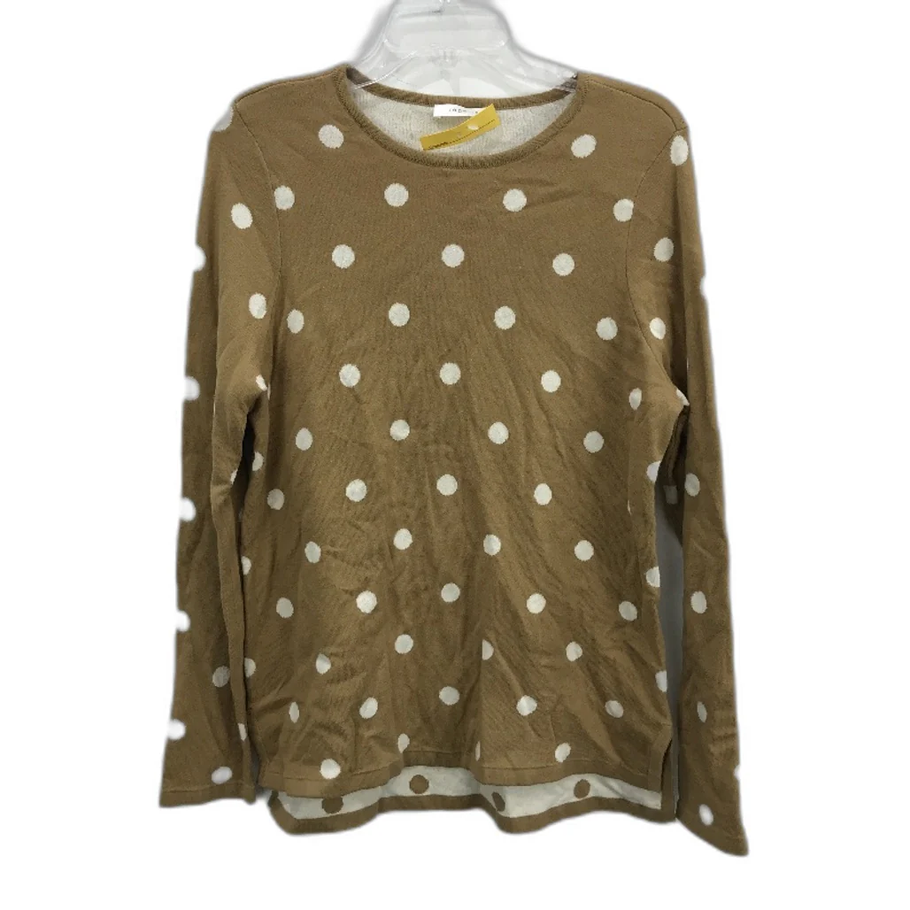 Regatta Caramel Dotted Soft Touch L/Sleeve Tableline Jumper Ladies Size 10 NEW