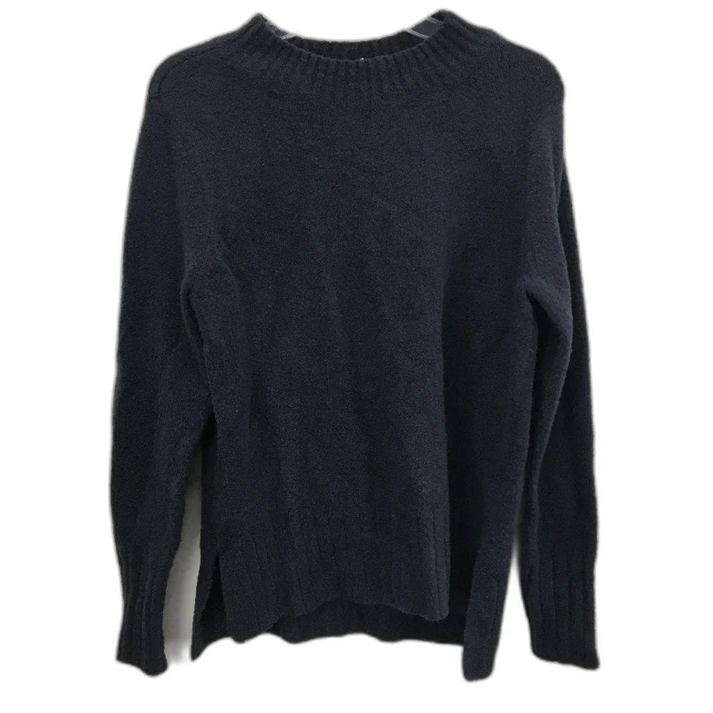 Regatta Navy Blue Cotton Blend Soft Touch Knit Jumper Ladies Sz 10 NEW