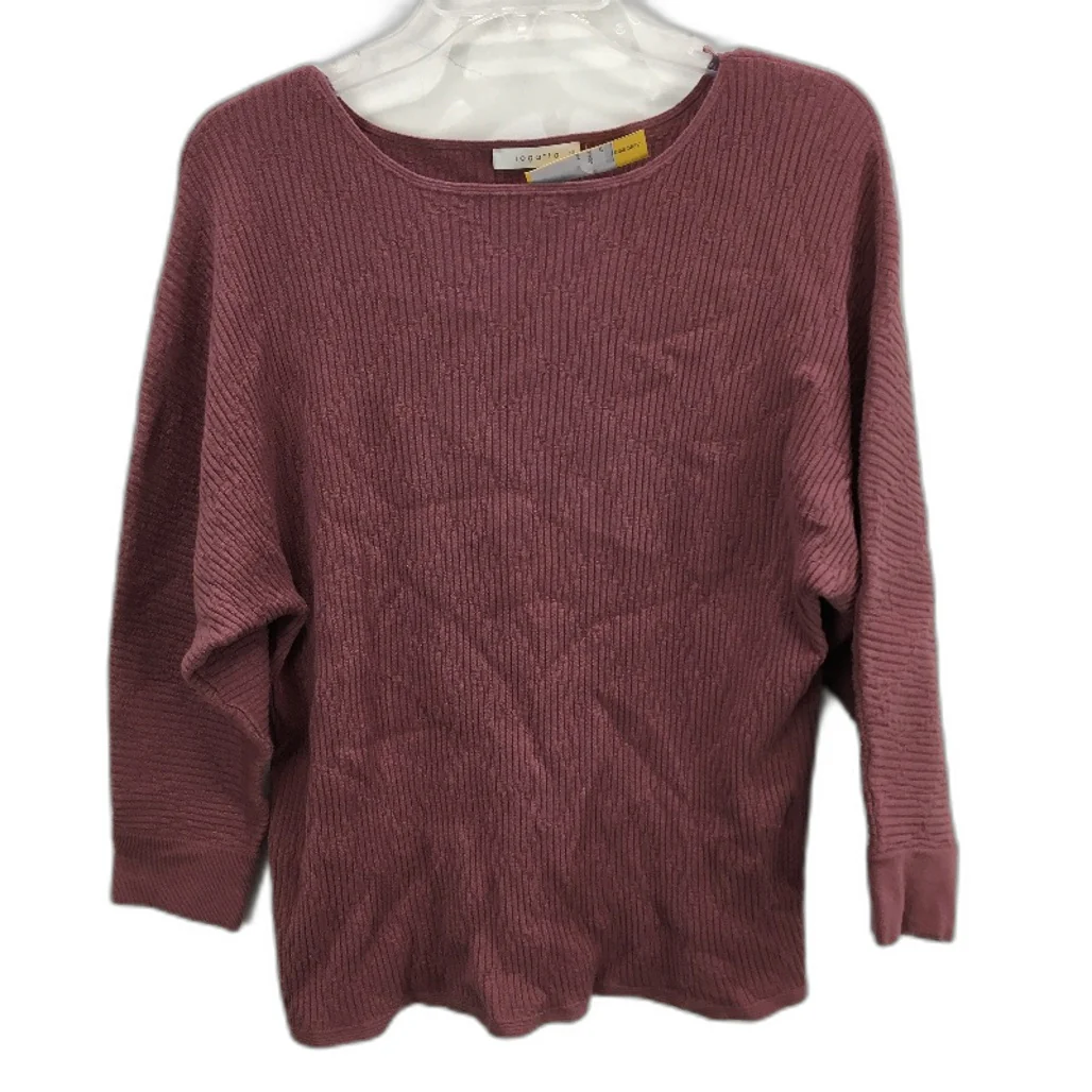 Regatta Rose Pink Textured Soft Touch Mid Length Sleeve Top Ladies Size 10 NEW
