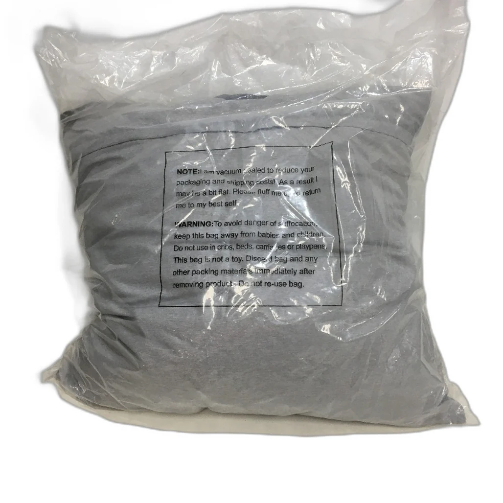Dreamaker Euro 65cm Hypoallergenic Microfibre Grey Down Alternative Pillow NEW - Image 3