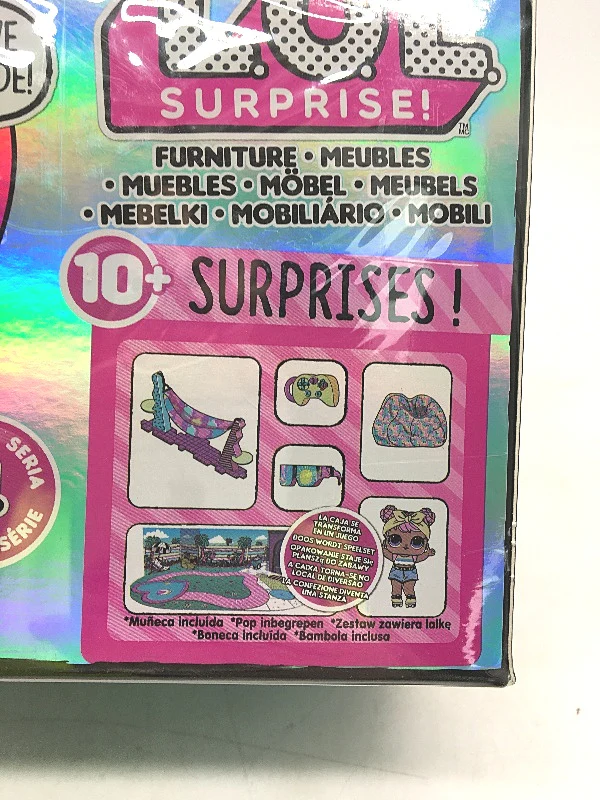 L.O.L. Surprise Chill Patio Furniture Unbox 10+ Surprises Series 4 SEALED NEW - Image 4
