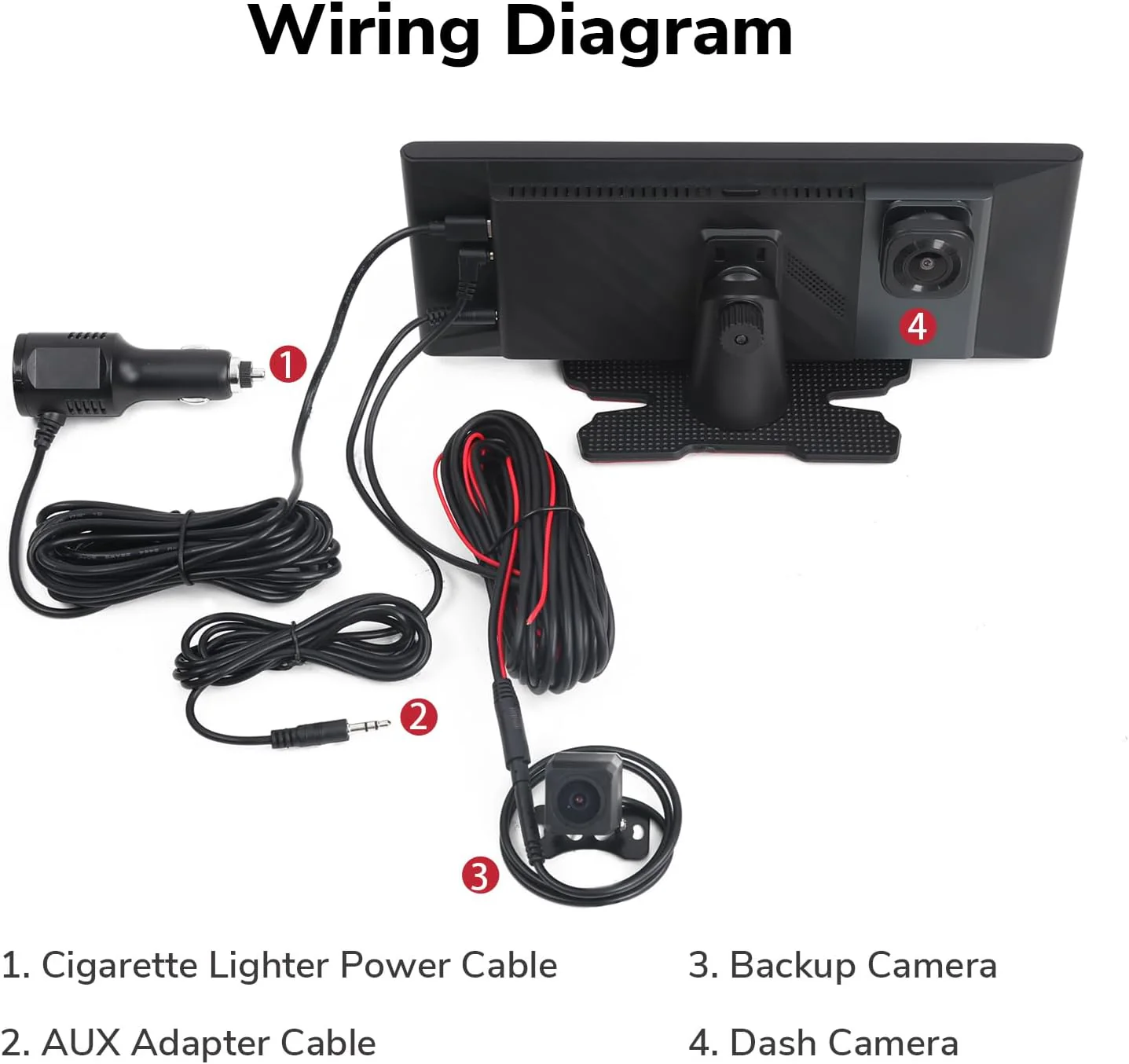 Eonon In-Dash Mounting Frame Wireless CarPlay Android Auto Portable Radio NEW - Image 7