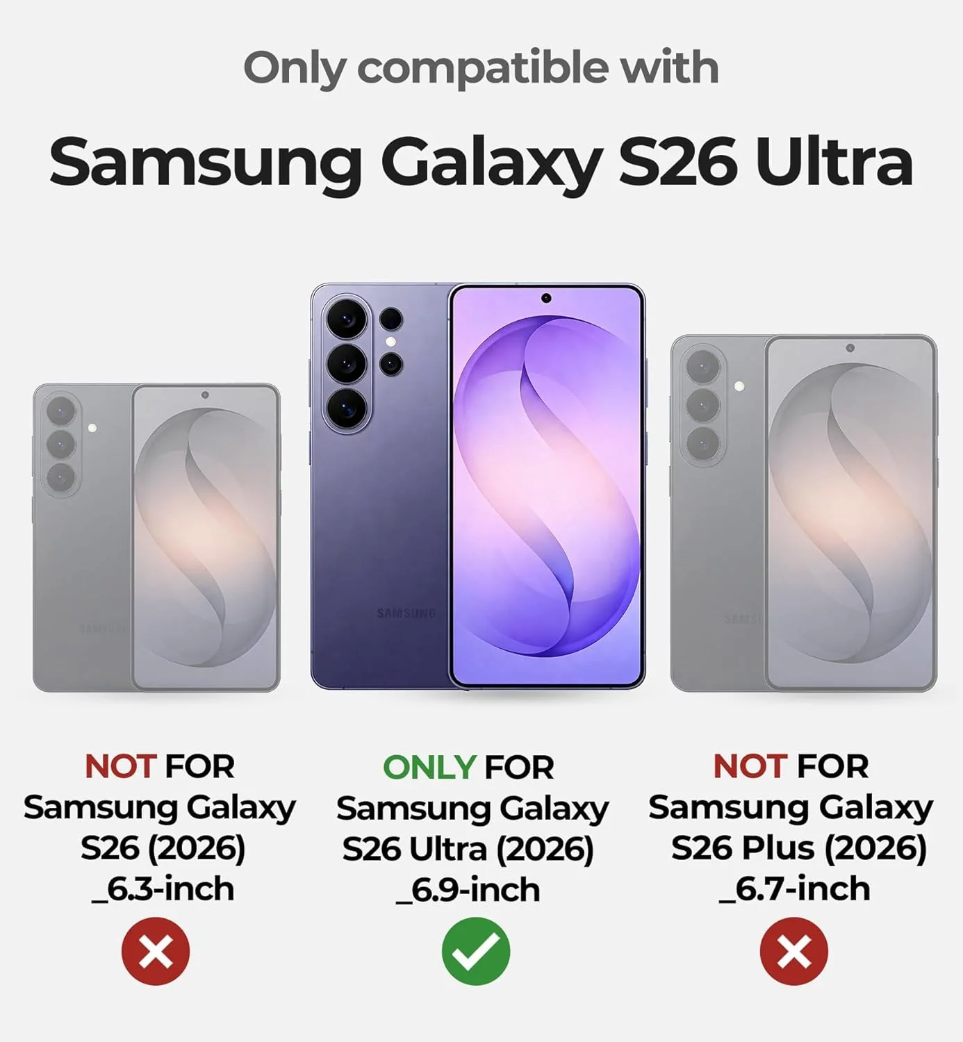 Dexnor Basic Case with Camera Cover and Adjustable Kickstand for Samsung DEMO - Image 2