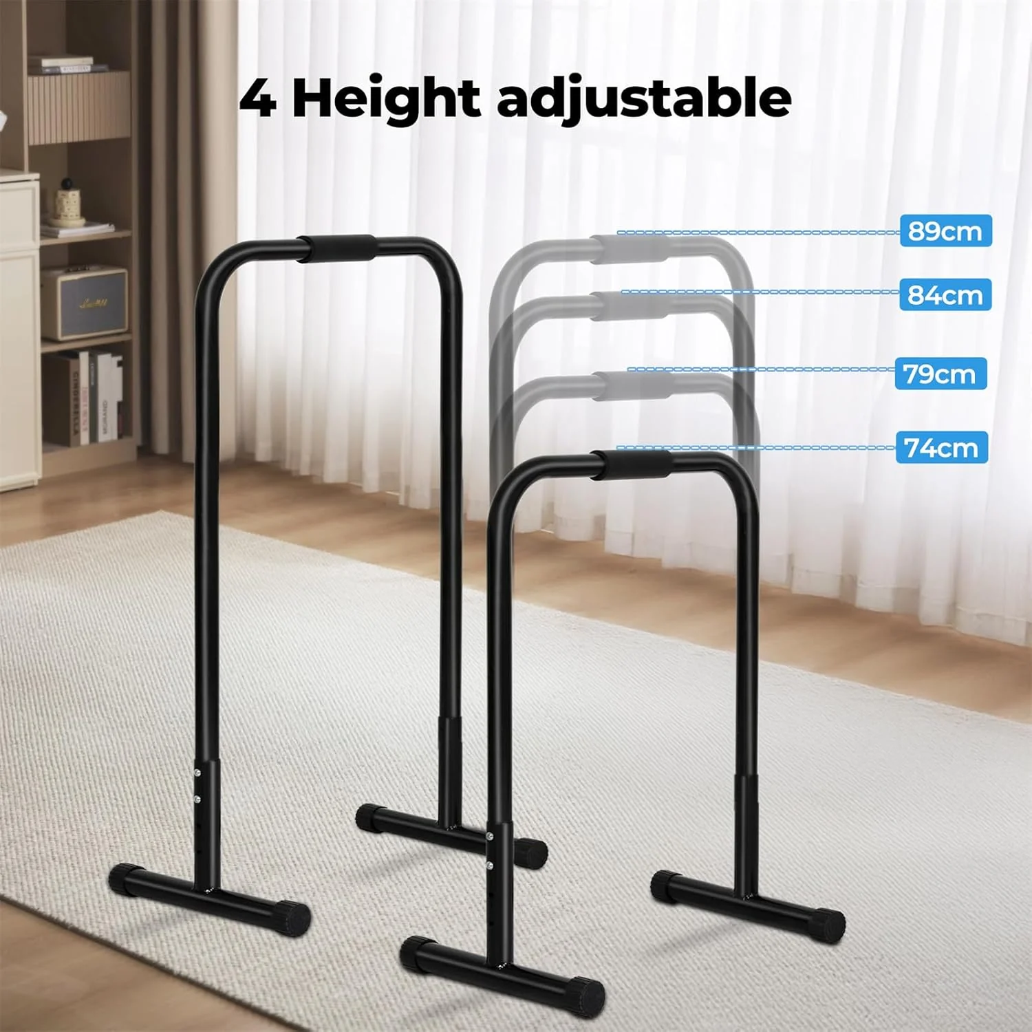 Centra Dip Dip Stands Station Stand Full Body Strength Training Workout DEMO - Image 4