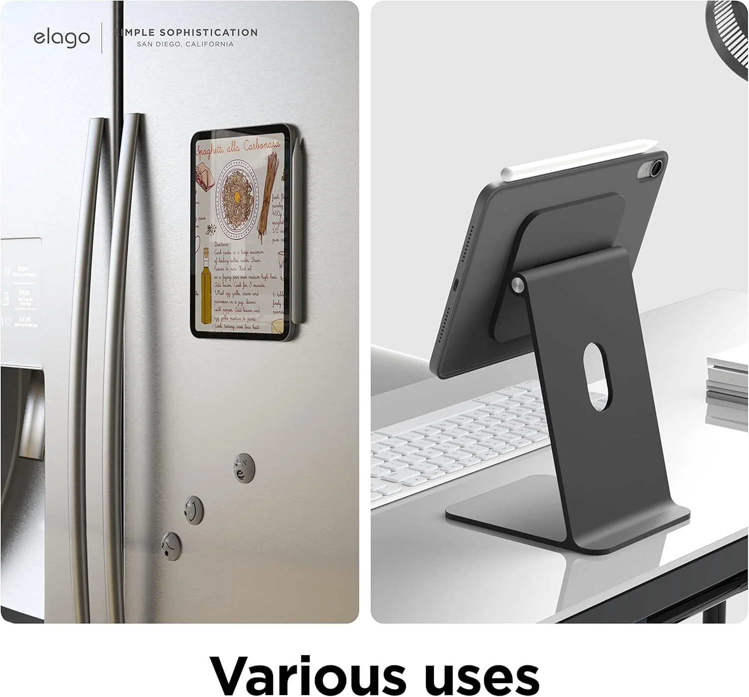 elago Magnetic Cases Folio Case for iPad mini 8.3 inch, Dark Grey DEMO - Image 5