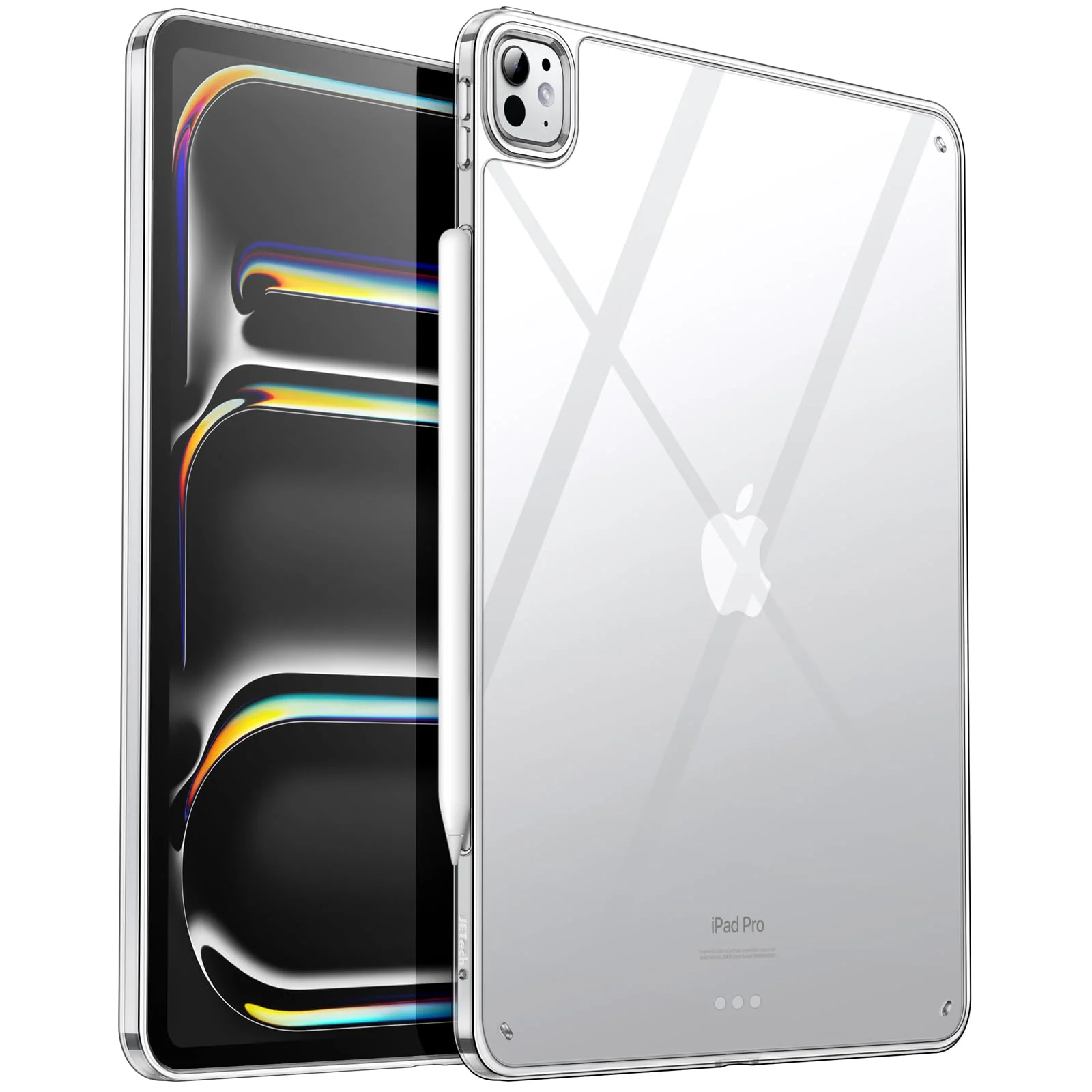 JETech Clear Cases Anti-Yellowing Transparent Protective Case for iPad Pro DEMO