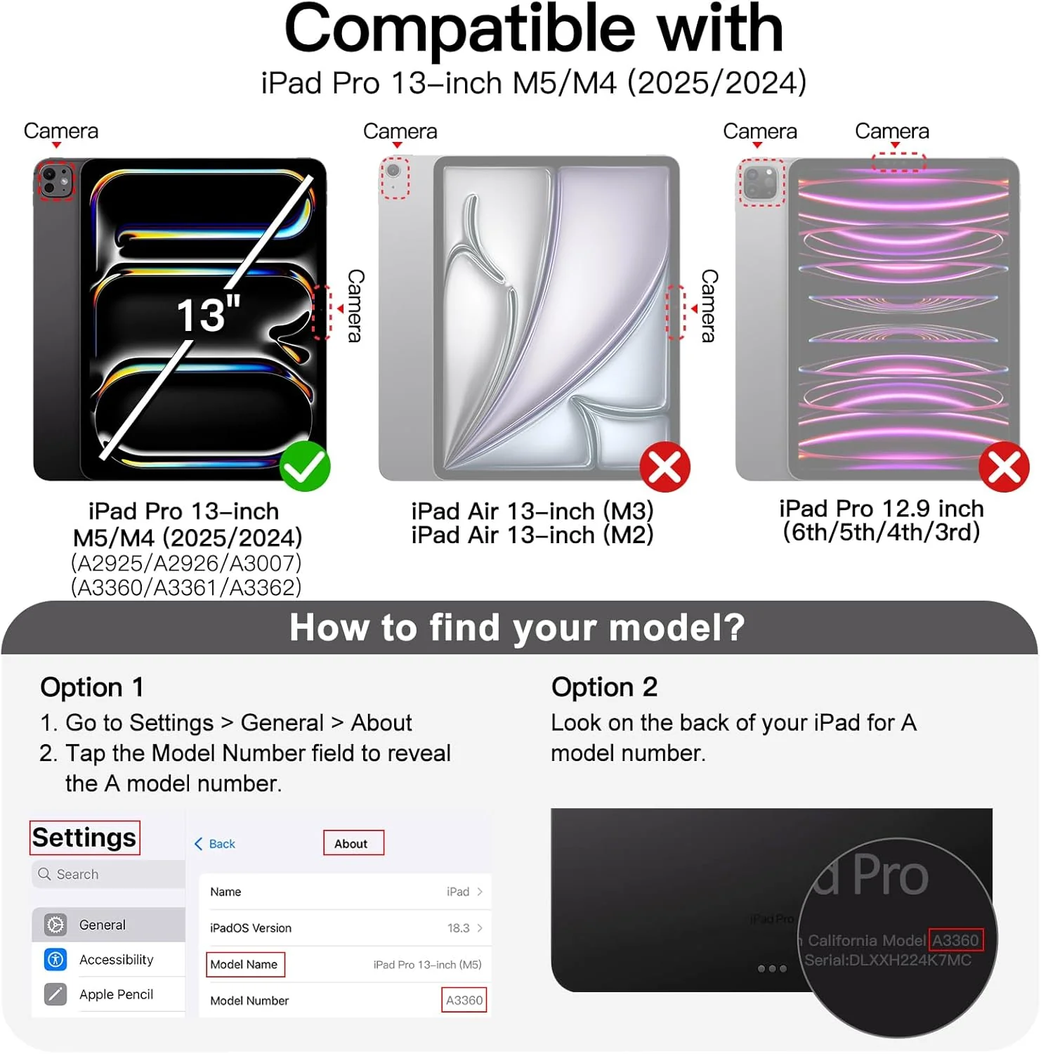 JETech Clear Cases Anti-Yellowing Transparent Protective Case for iPad Pro DEMO - Image 2