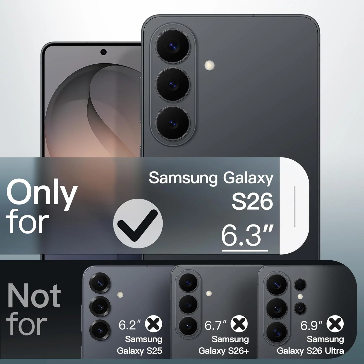 JETech Magnetic Basic Cases Case for Samsung Galaxy S26 Compatible NEW - Image 2
