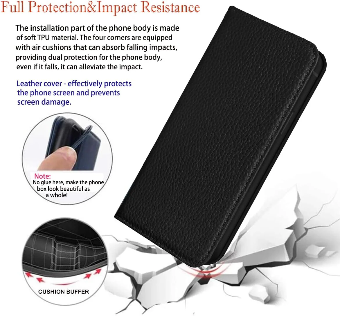 NanHou RFID Blocking Leather Flip Wallet Case with Magnetic Closure DEMO - Image 6