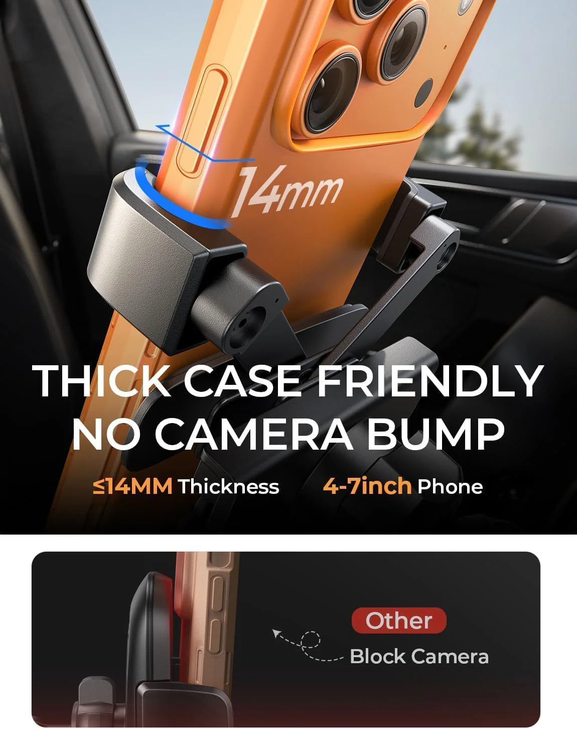 AINOPE Gravity Accessories Air Vent Car Phone Holder Mount Adjustable DEMO - Image 3
