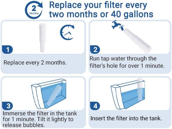 IZSOHHOME Replacement Coffee Machine Filters for Jura Clearyl White DEMO - Image 6