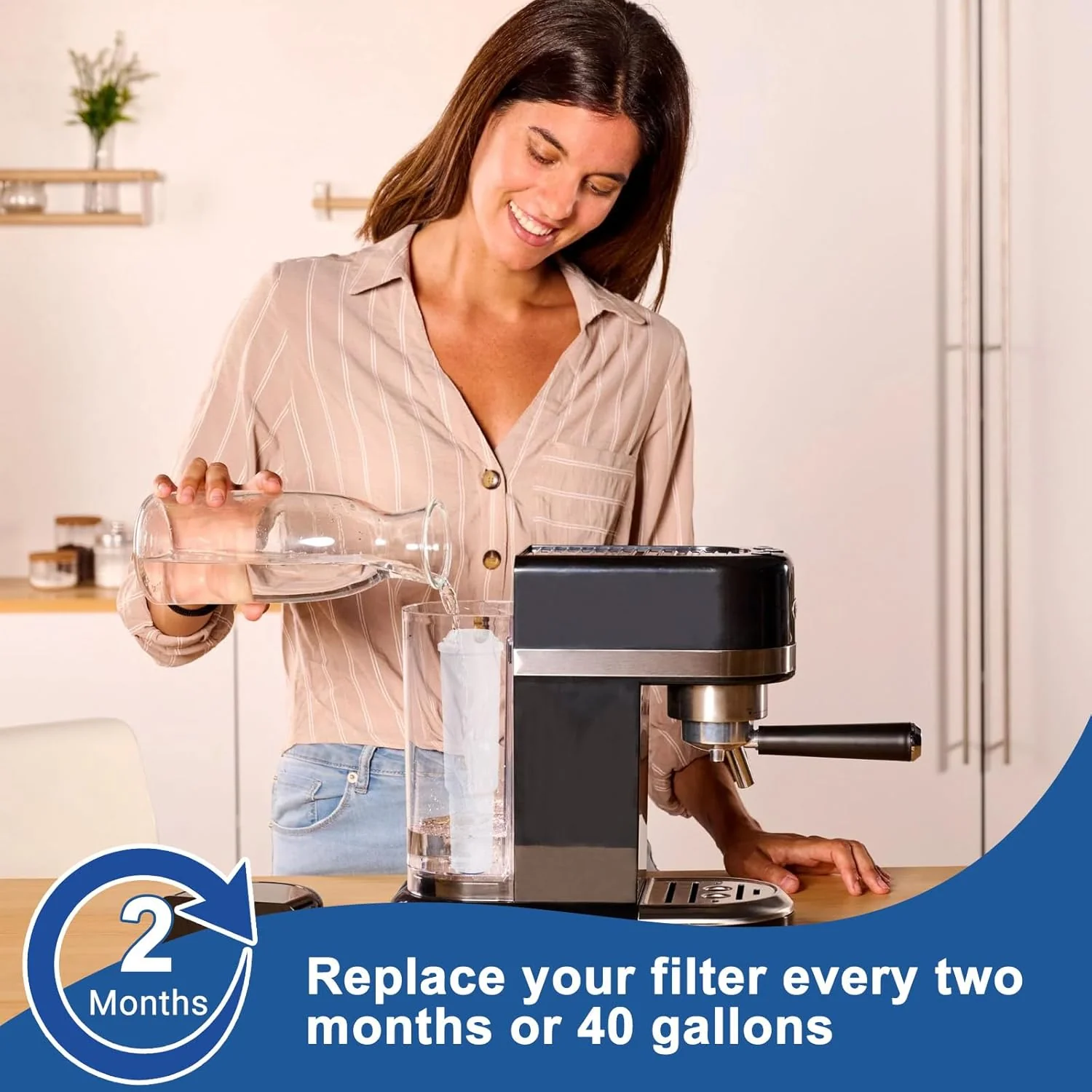 IZSOHHOME Replacement Coffee Machine Filters for Jura Clearyl White DEMO - Image 8