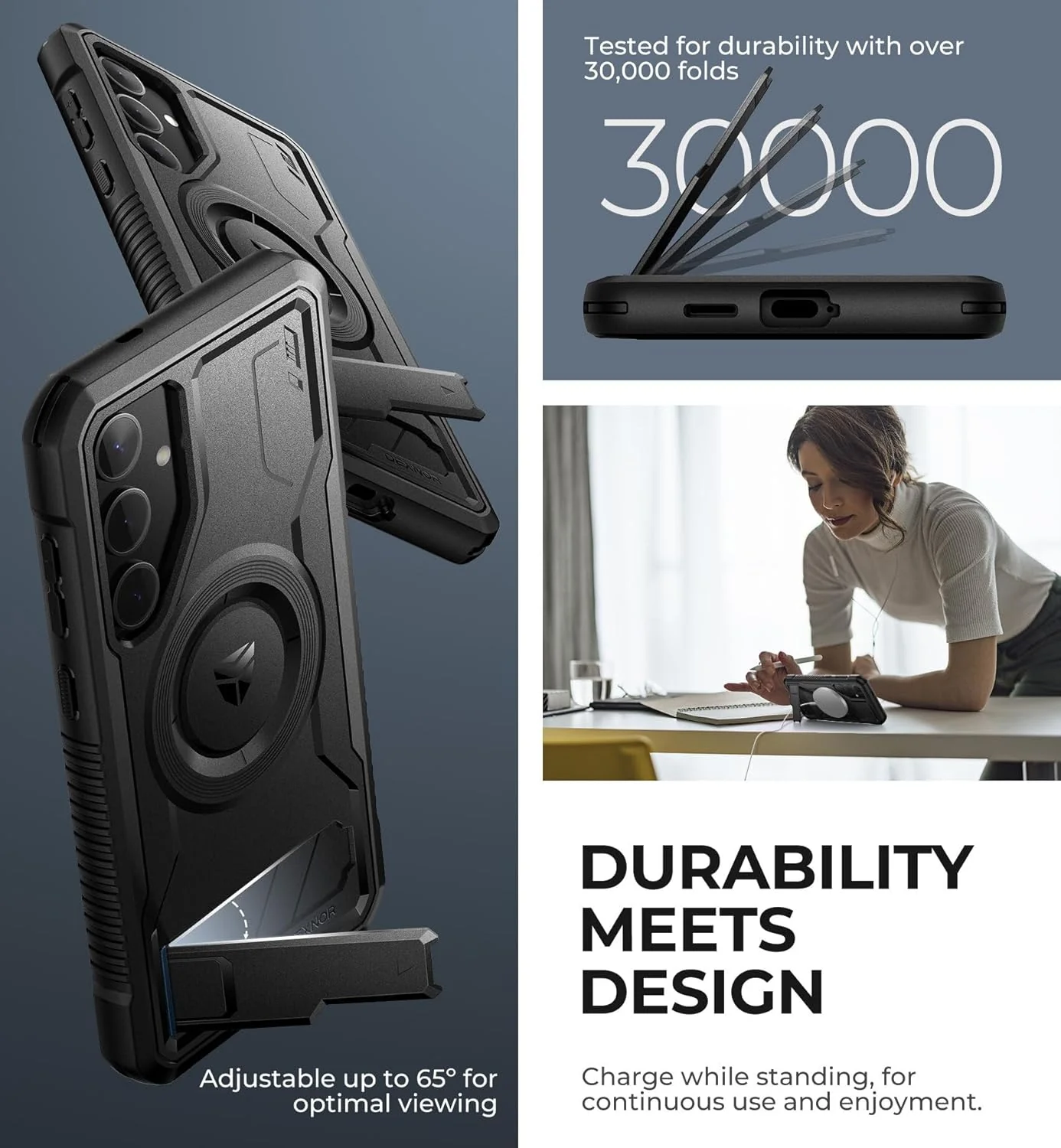 Dexnor Magnetic Basic Cases Case for Samsung Galaxy S24 Plus with DEMO - Image 4
