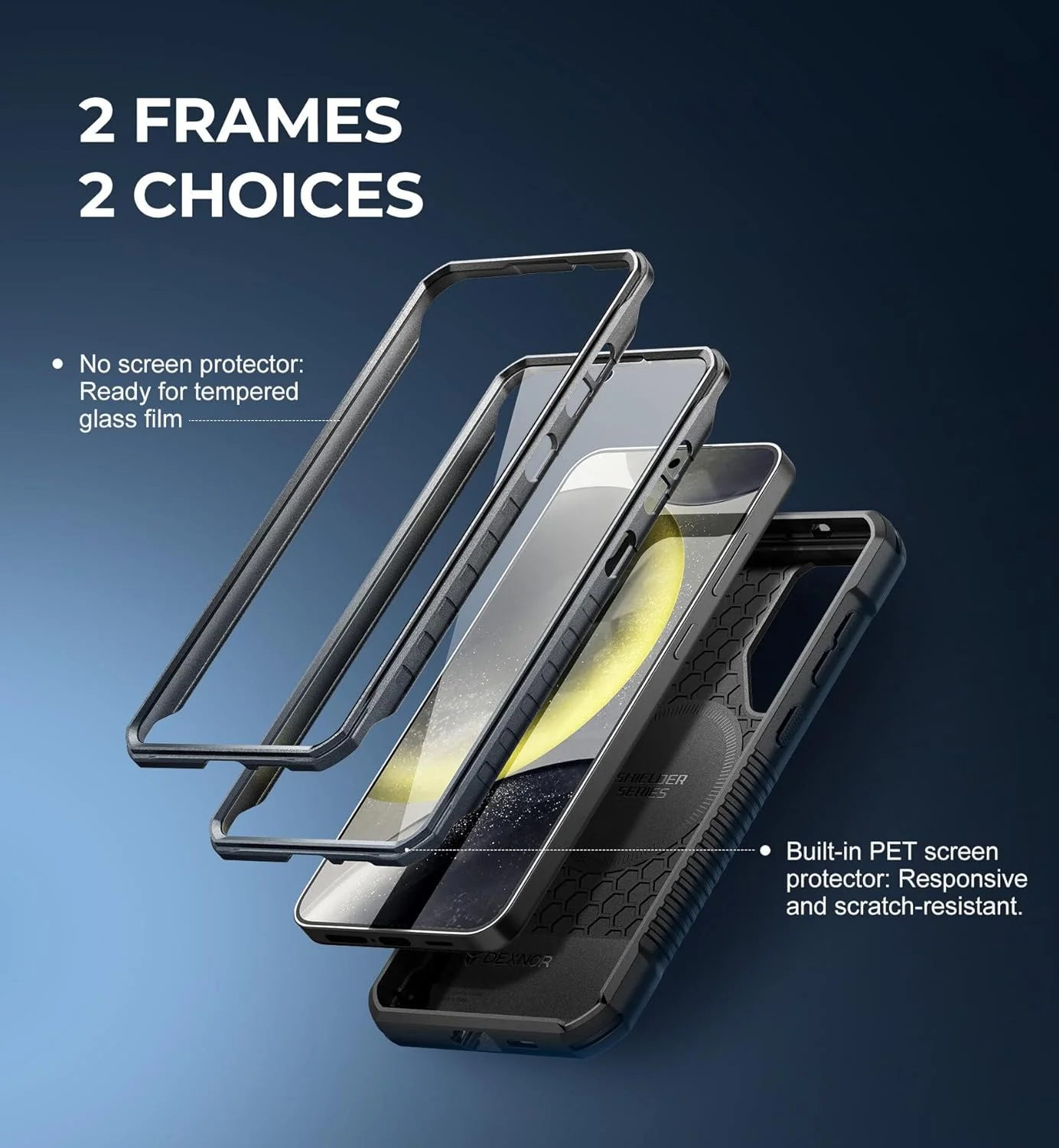 Dexnor Magnetic Basic Cases Case for Samsung Galaxy S24 Plus with DEMO - Image 5