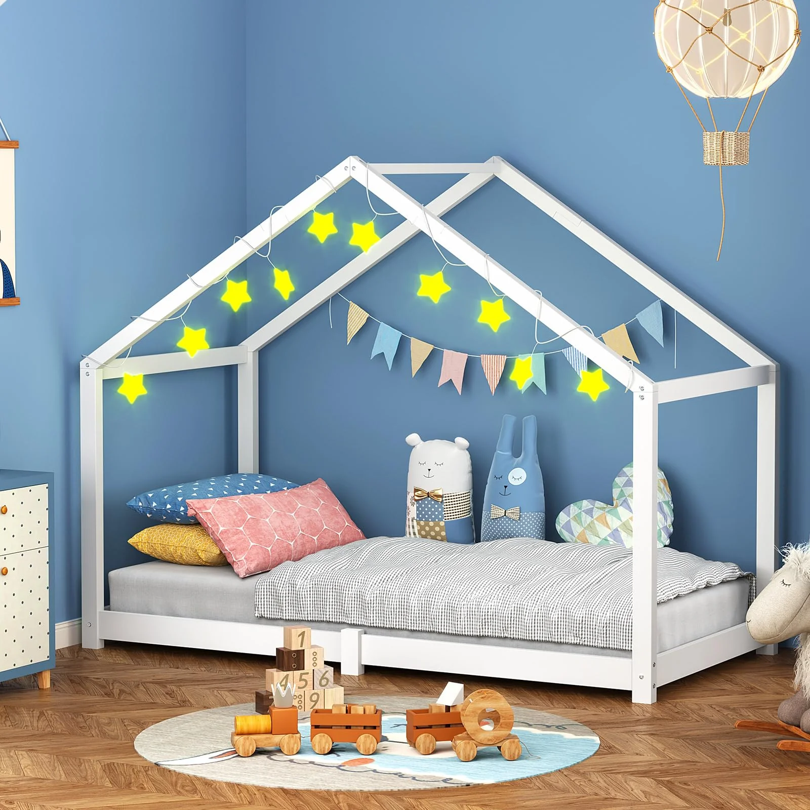 ALFORDSON Wooden Frames Timber House Frame Single Size Mattress Base DEMO