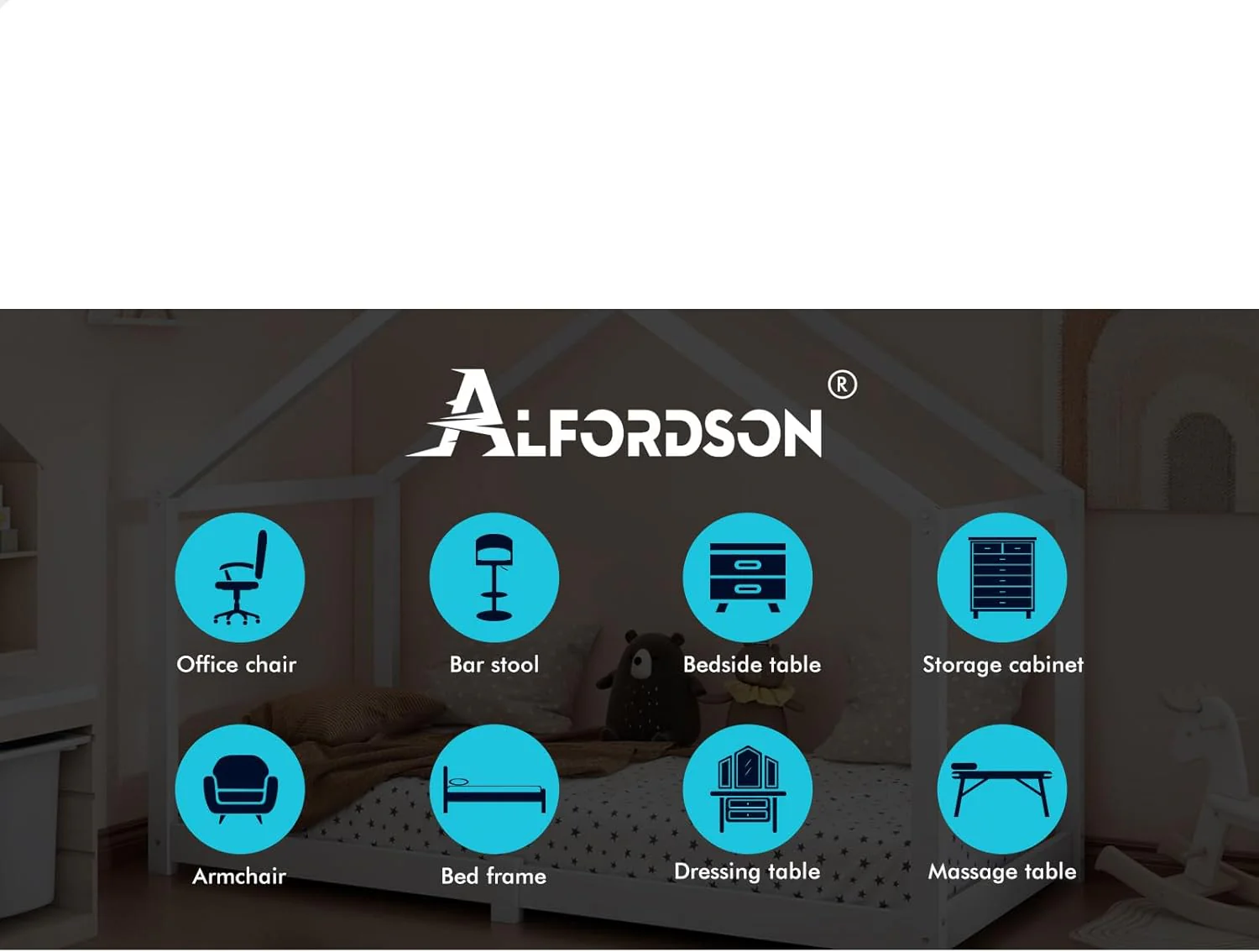 ALFORDSON Wooden Frames Timber House Frame Single Size Mattress Base DEMO - Image 4