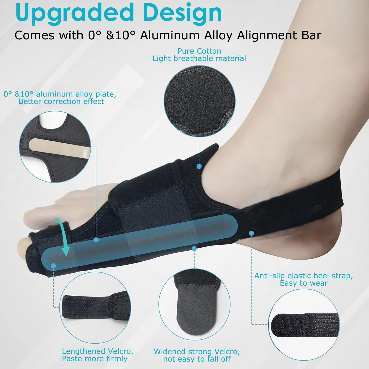 VISOOP Toe Straighteners Bunion Corrector Alignment Bar Support Device in DEMO - Image 3