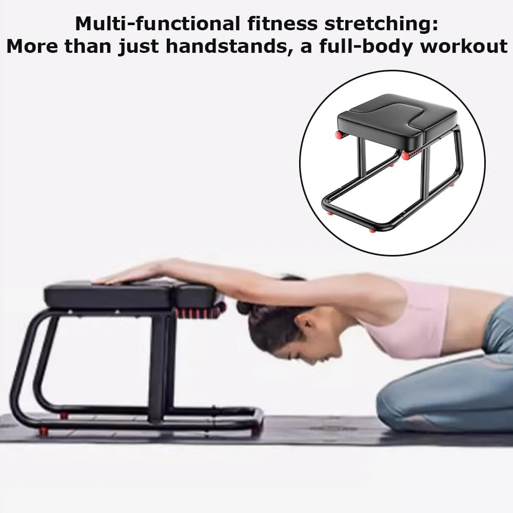TOMVAES Meditation Bench Headstand Inversion Stool Yoga Copper 43cm x 44cm DEMO - Image 7