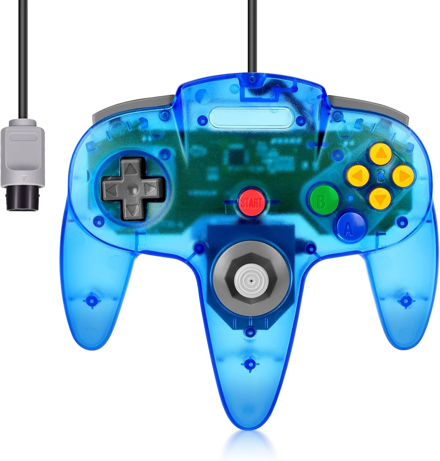 FISUPER Classic N64 Game Controller Gamepad Joystick Wired Accessories DEMO - Image 6
