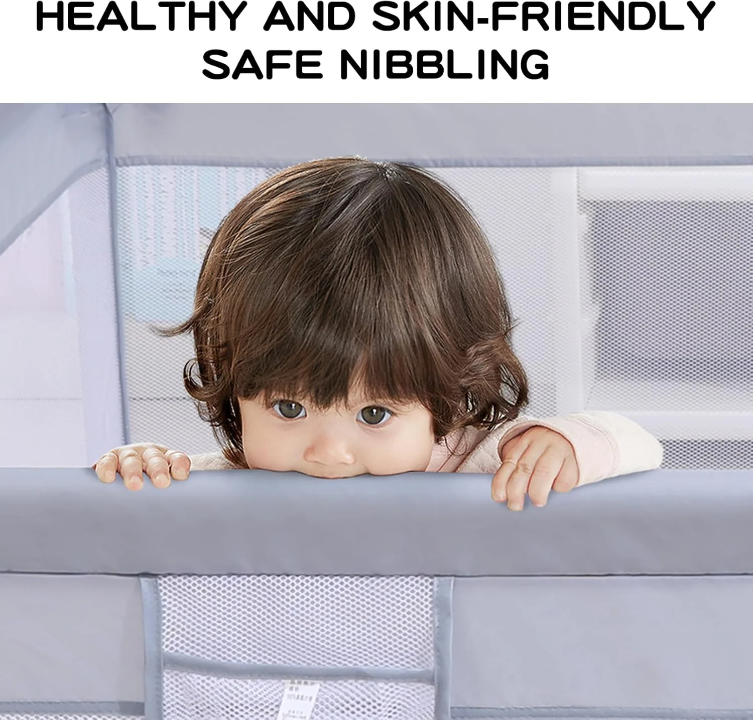 Infant Shining Gray Playard Furniture for Toddler Recreation Area DEMO - Image 6
