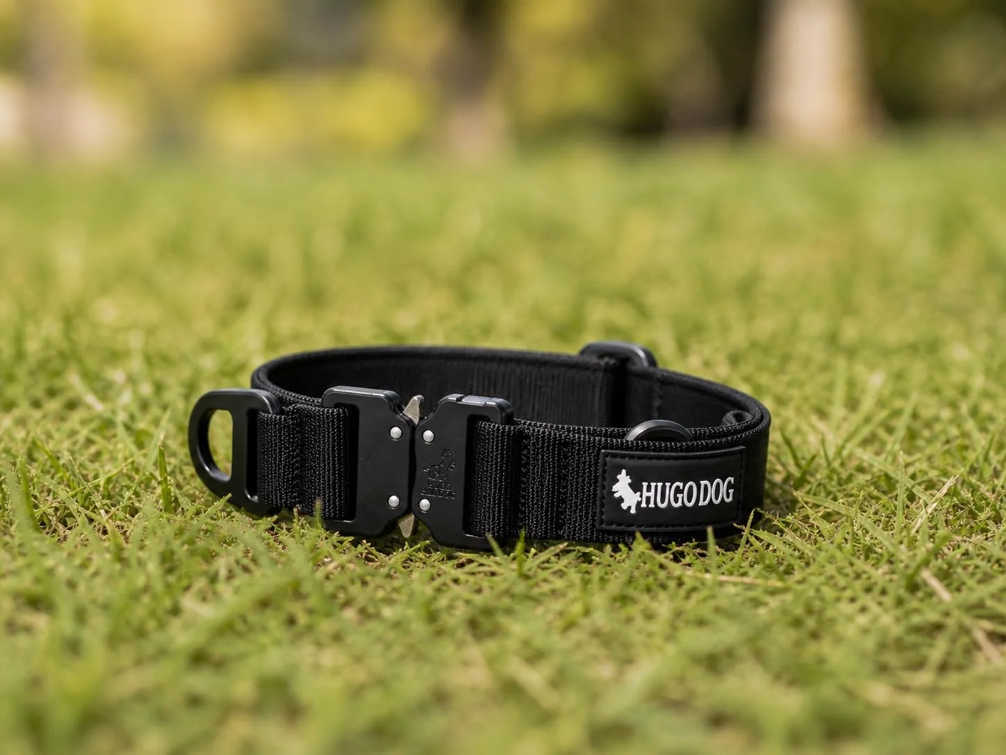 Hugo Dog Basic Collars Collar with Tactical Quick Release Buckle Adjustable NEW - Image 4