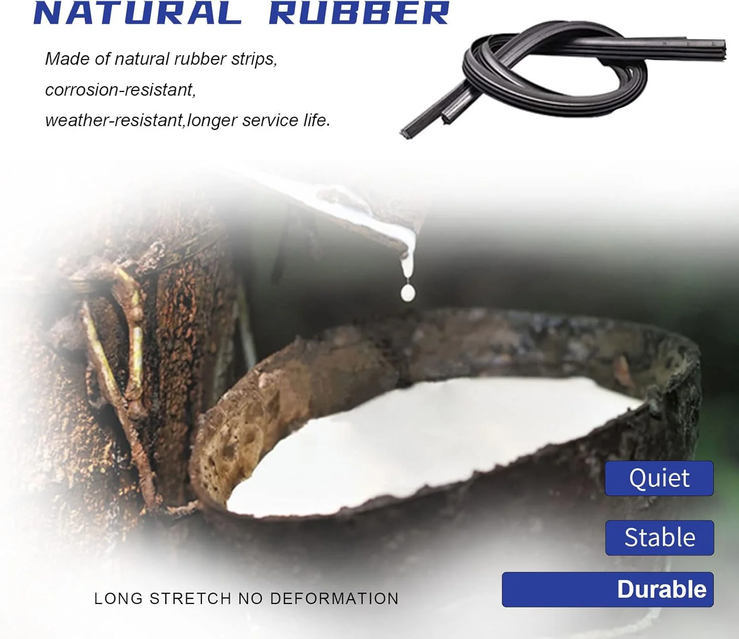 EMITHSUN 26" + 18" Premium All-Seasons Durable Quiet Windshield Wiper DEMO - Image 7