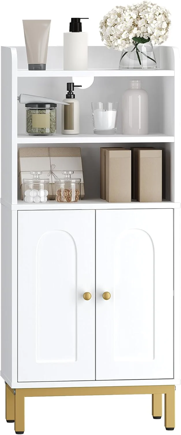 Hzuaneri Slim Floor Cabinets Bathroom Storage Cabinet Narrow Organizer DEMO - Image 5