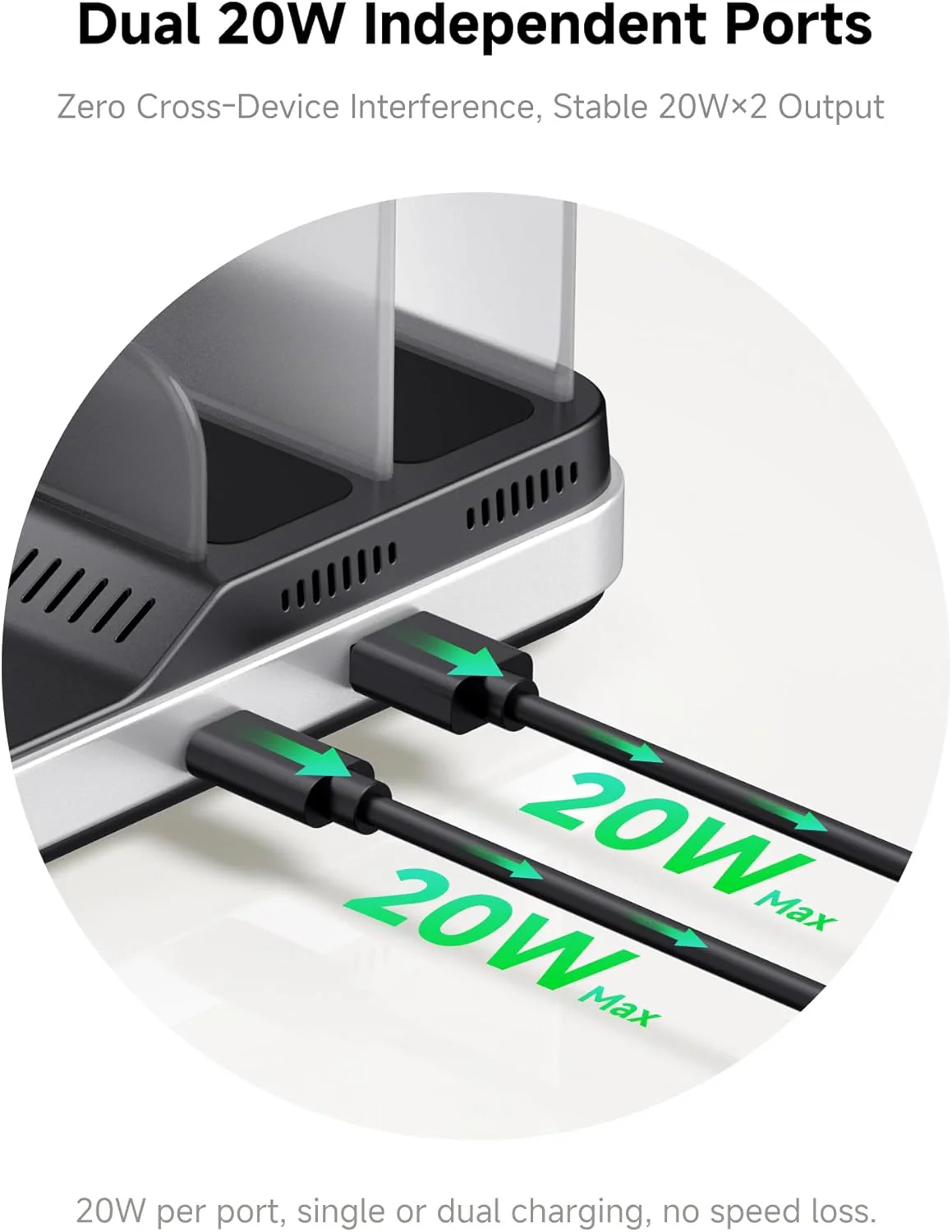 SwanScout 5-in-1 Induction Chargers Wireless Charging Station for Multiple NEW - Image 6