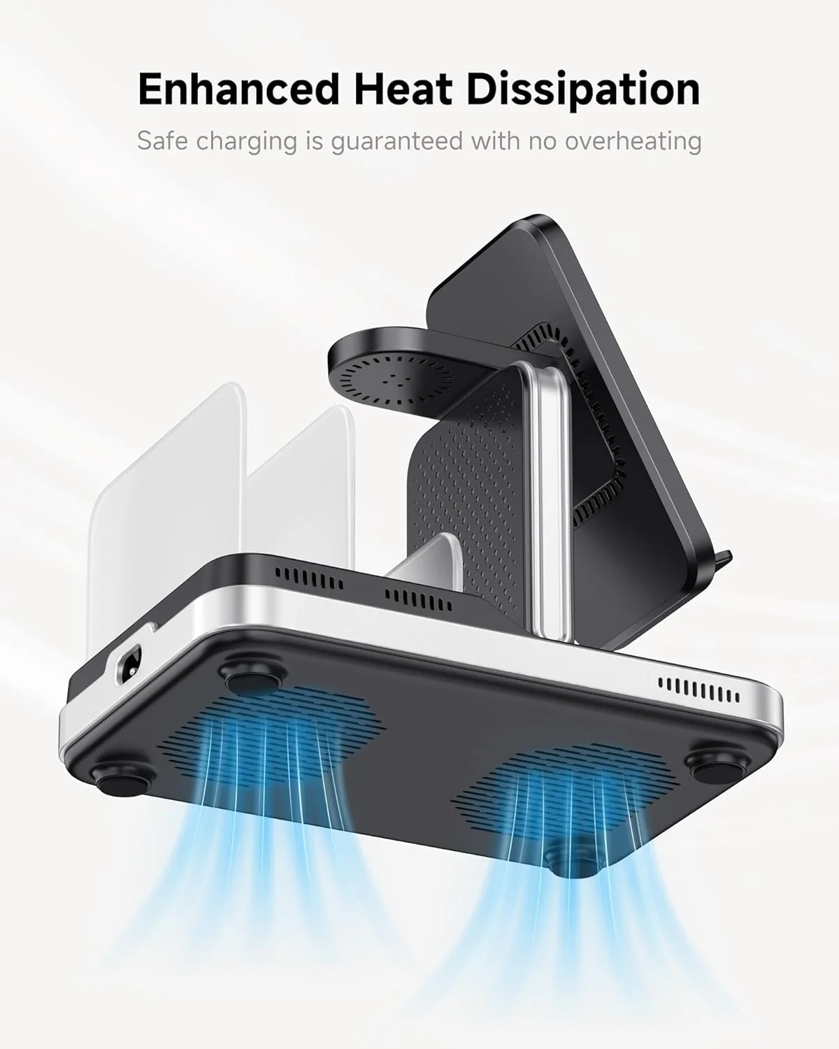 SwanScout 5-in-1 Induction Chargers Wireless Charging Station for Multiple NEW - Image 7