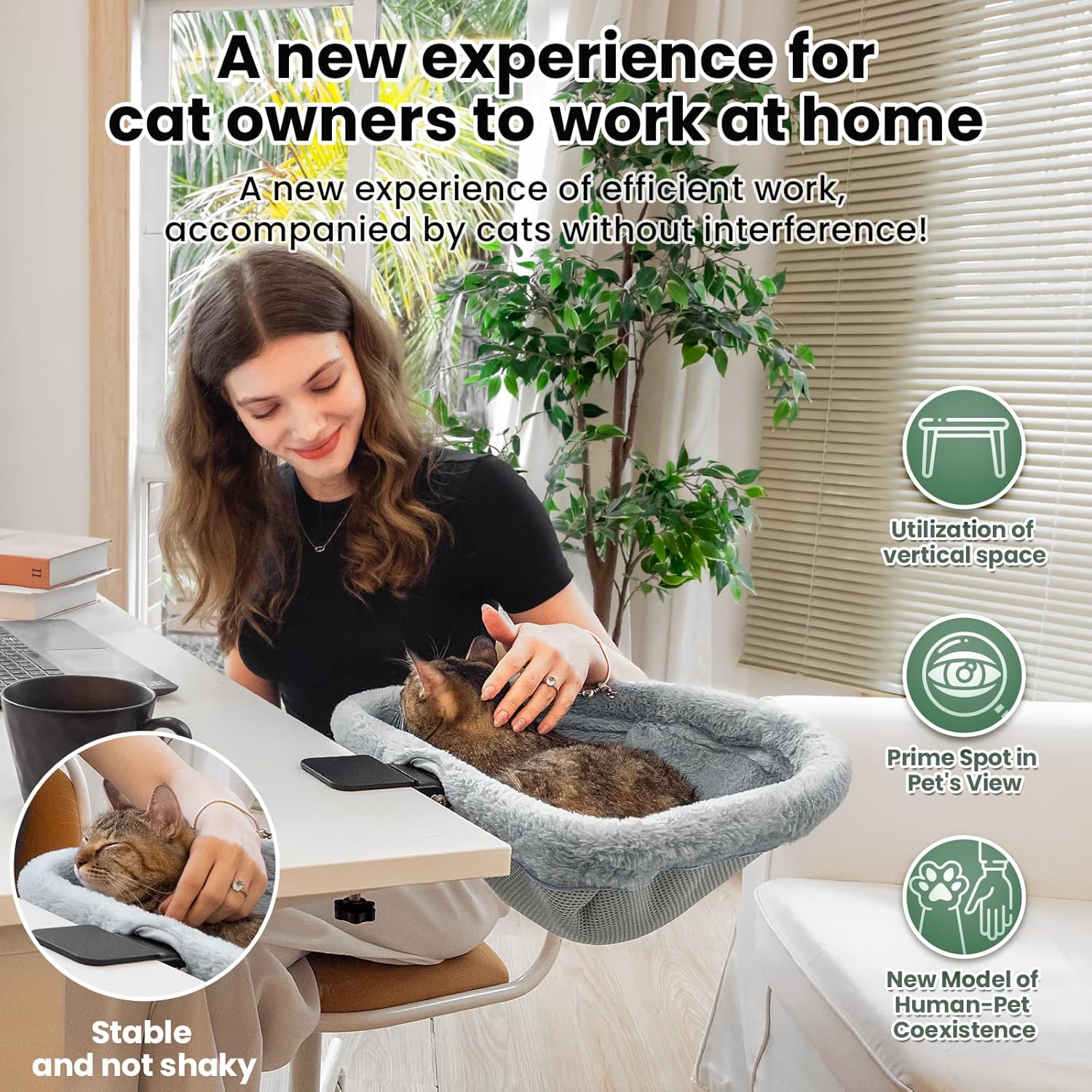 JUNSPOW Folding Semicircular Pet Bed Space Saving Grey Size Medium NEW - Image 2
