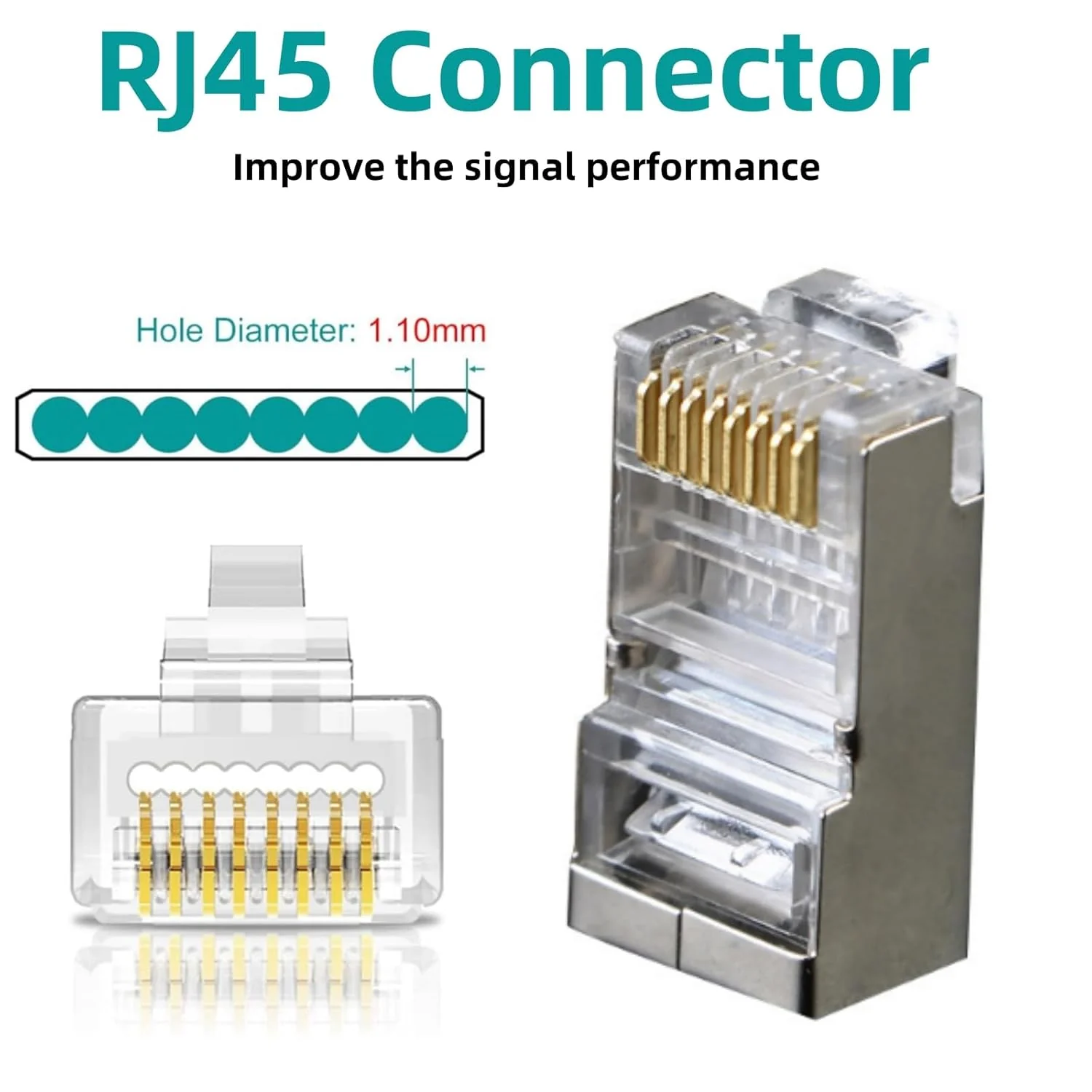 Shielded Cat Cables & Accessories 6 Ethernet Cables with RJ45 Connector DEMO - Image 4