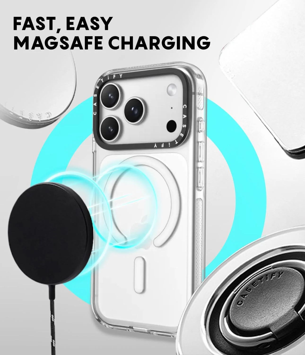 CASETiFY Aussie Animals Clear Protective Phone Case for iPhone 17 Pro Max NEW - Image 6