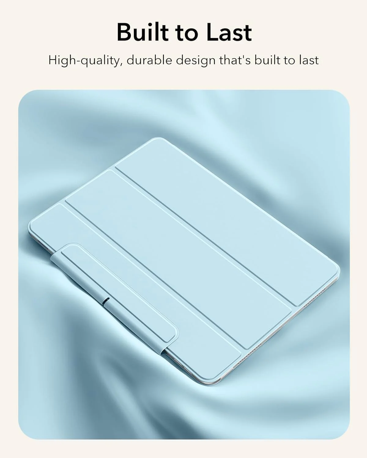ESR Sky Blue Protective Folio Cover for iPad Air 11" Tablet Case M3/M2/Air NEW - Image 7