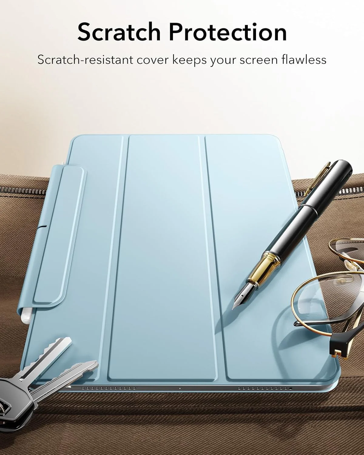 ESR Sky Blue Protective Folio Cover for iPad Air 11" Tablet Case M3/M2/Air NEW - Image 9