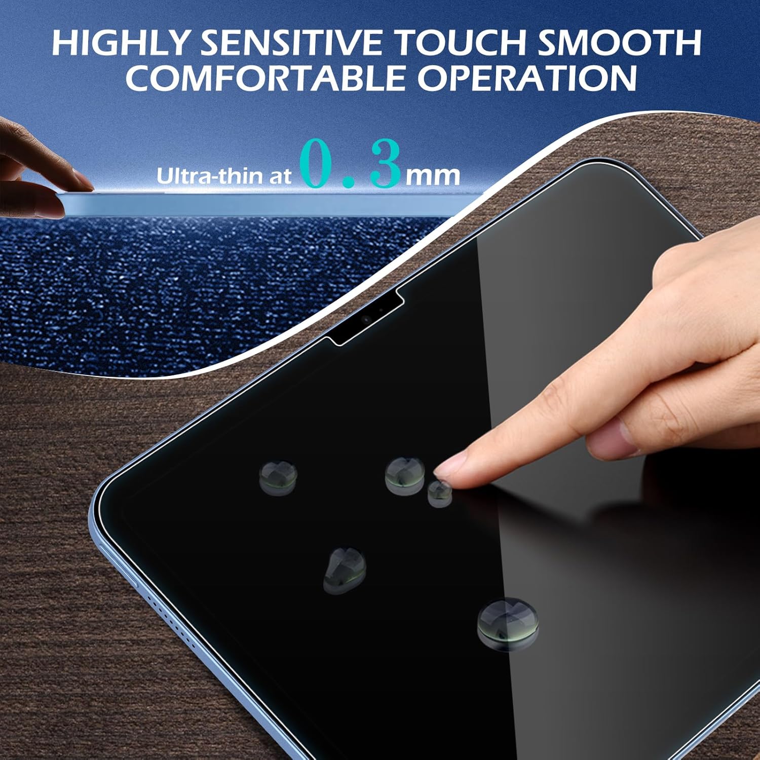 Transparent Tempered Glass Screen Protectors for iPad 10 2022 10.9 Size NEW - Image 5