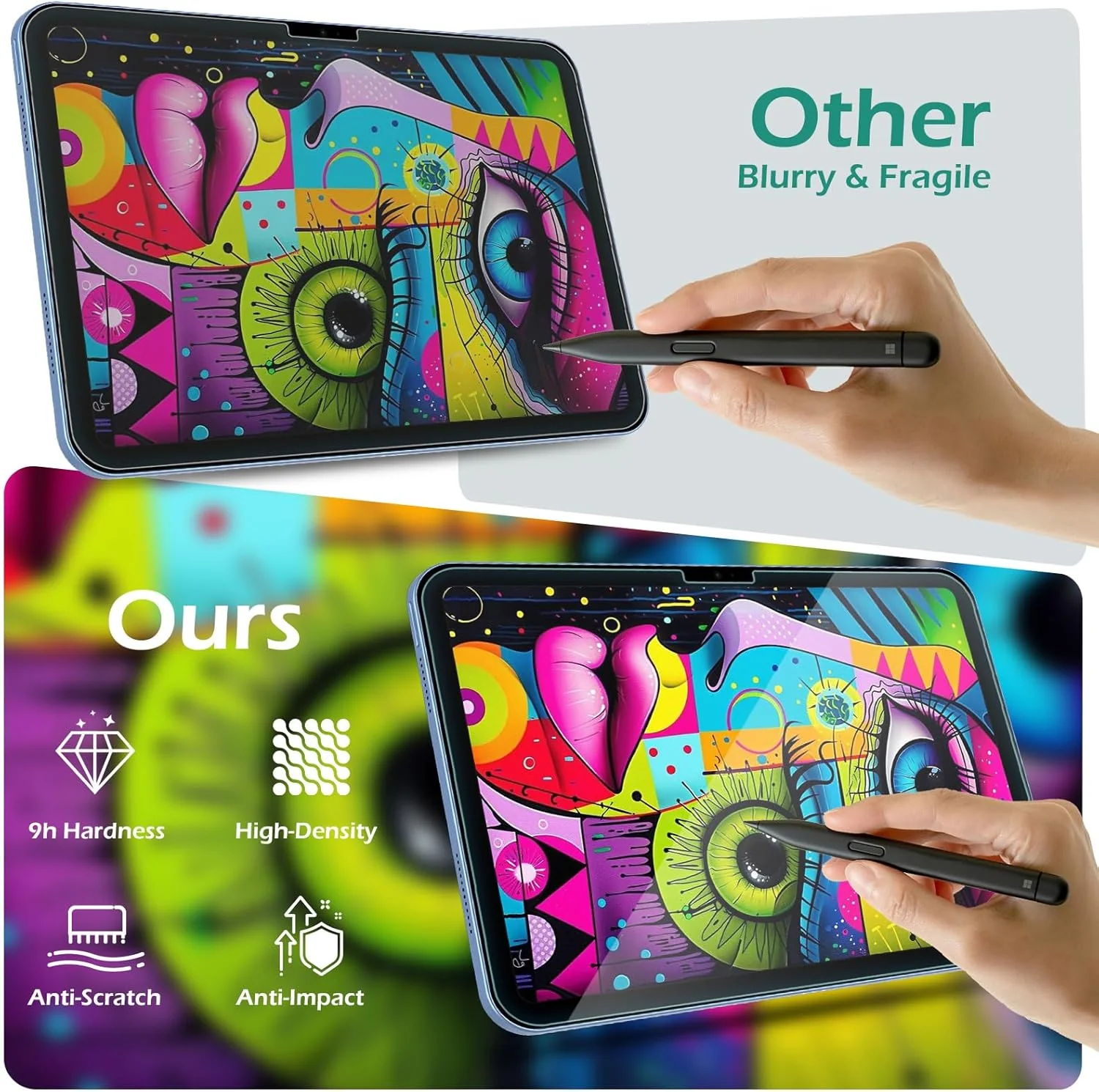 Transparent Tempered Glass Screen Protectors for iPad 10 2022 10.9 Size NEW - Image 6