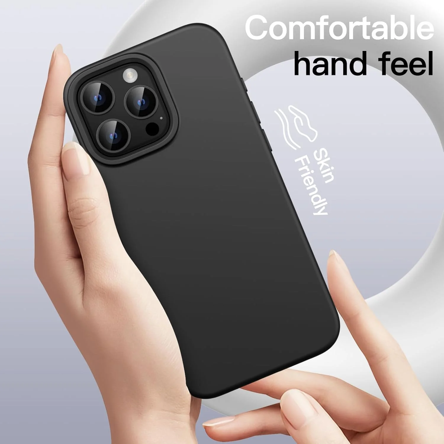JETech Liquid Silicone Phone Case for iPhone 16 Pro Max 6.9-Inch Soft Touch NEW - Image 3