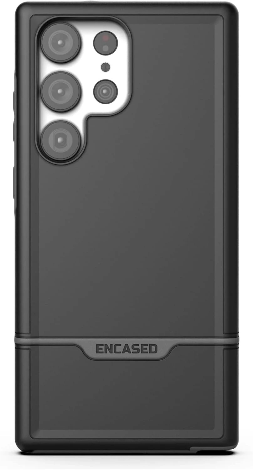 Encased Protective Black Phone Case for Samsung Galaxy S23 Ultra NEW - Image 6