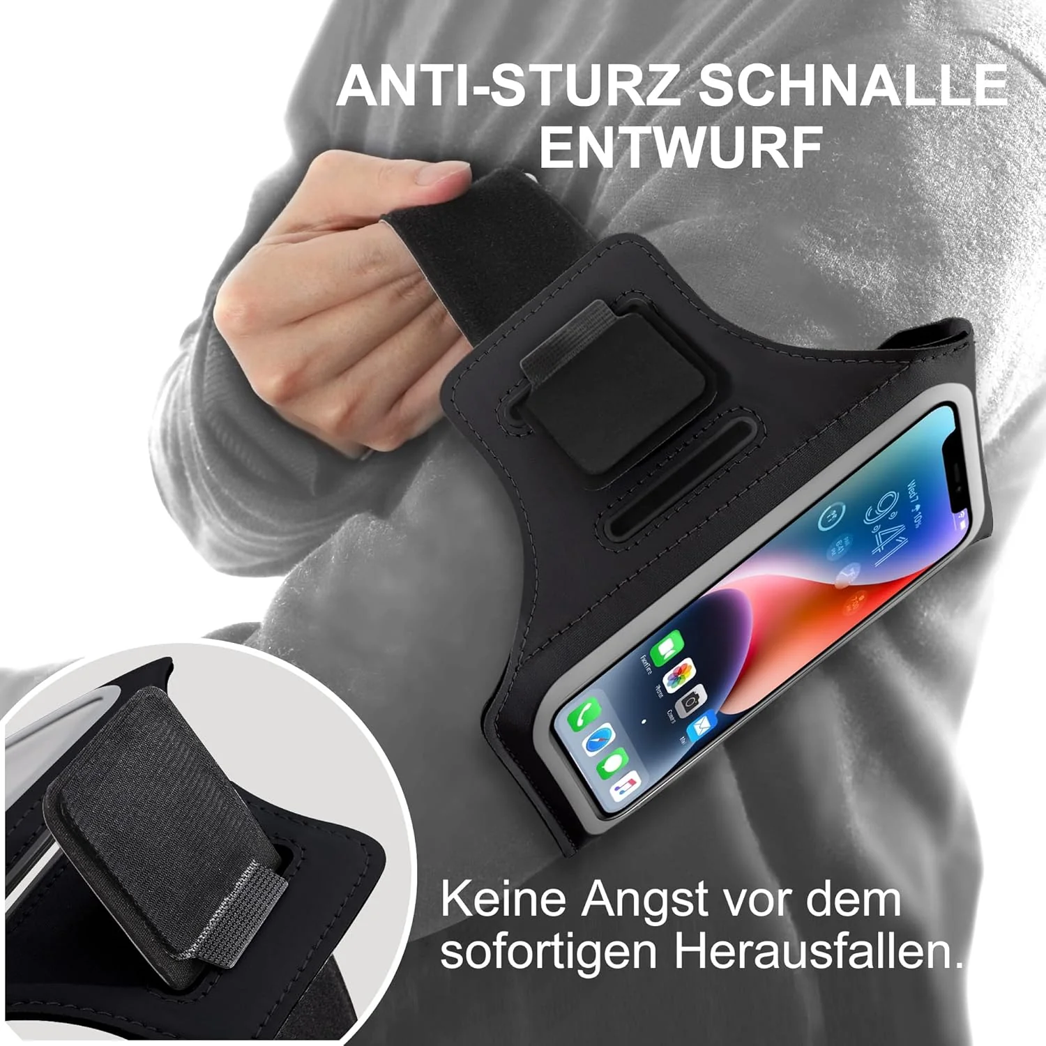 EOTW Mobile Phone Armband Holder Jogging Sports Workout Arm Band Strap NEW - Image 6