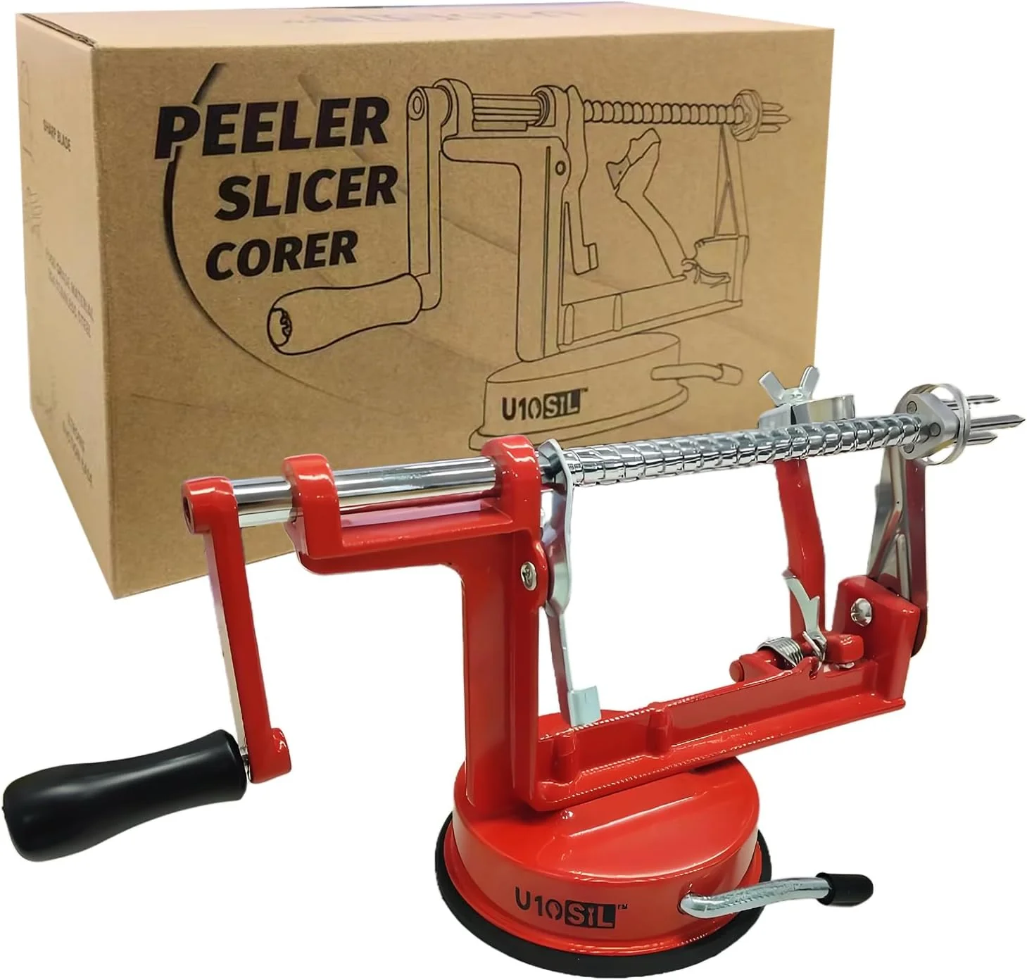3-in-1 Stainless Peelers Steel Fruit & Vegetable Peeler, Corer, and Slicer NEW - Image 2
