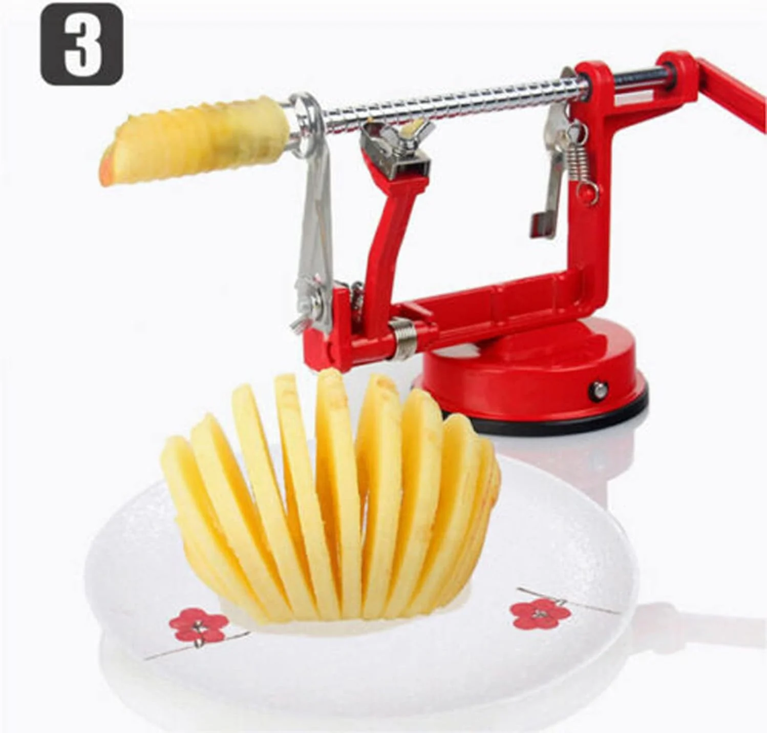 3-in-1 Stainless Peelers Steel Fruit & Vegetable Peeler, Corer, and Slicer NEW - Image 5