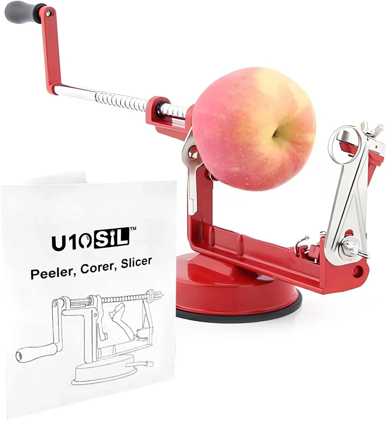 3-in-1 Stainless Peelers Steel Fruit & Vegetable Peeler, Corer, and Slicer NEW - Image 8